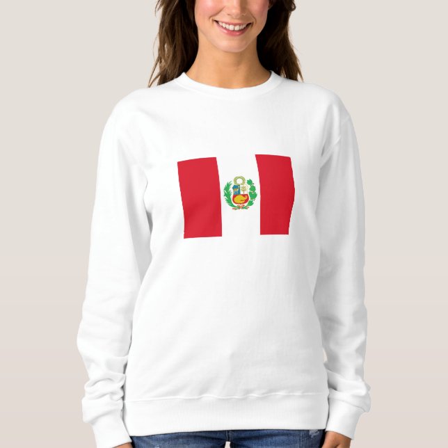 Camiseta Bandeira do Peru (Frente)