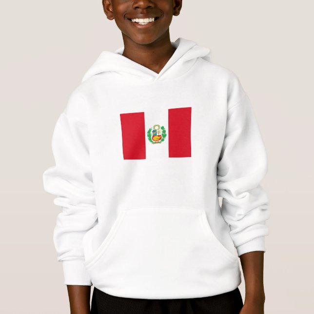 Camiseta Bandeira do Peru (Frente)