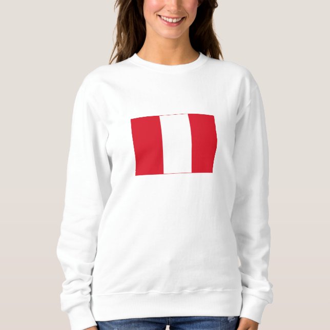 Camiseta Bandeira do Peru (Frente)