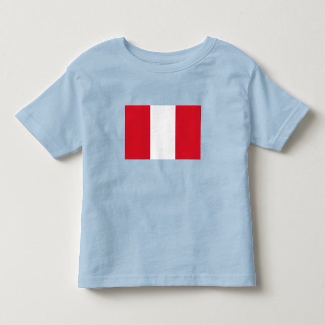 Camiseta Bandeira do Peru (Frente)