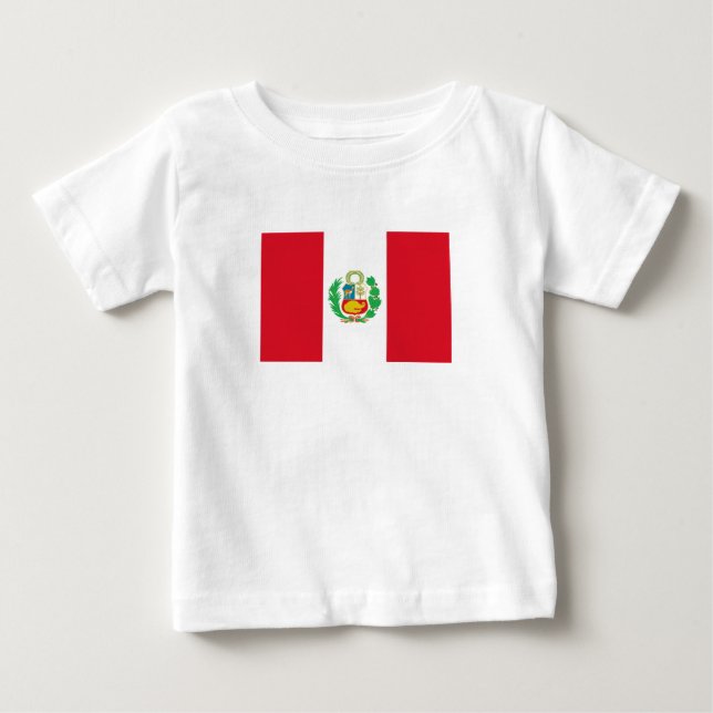 Camiseta Bandeira do Peru (Frente)