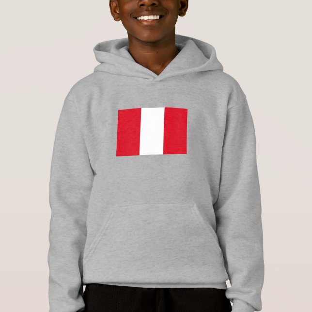 Camiseta Bandeira do Peru (Frente)