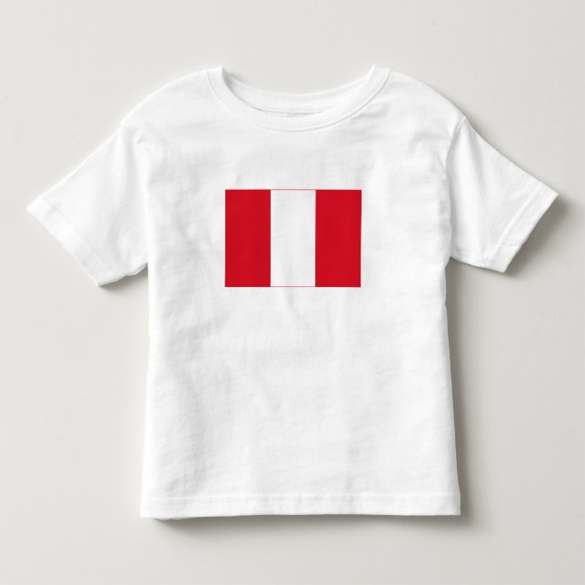 Camiseta Bandeira do Peru (Frente)