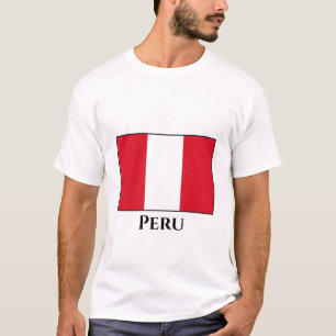 Camiseta Bandeira do Peru (Peruano)