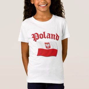 Camiseta Bandeira do Polônia