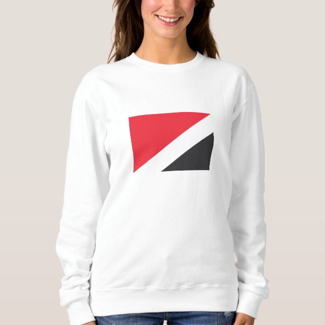 Camiseta Bandeira do Principado de Sealand (Frente)