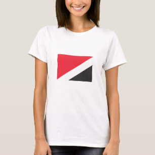 Camiseta Bandeira do Principado de Sealand