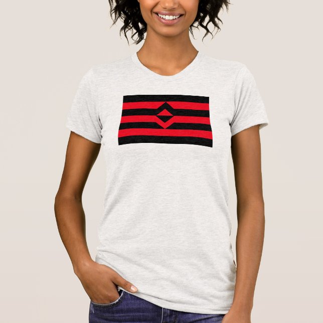 Camiseta Bandeira do Punho Orgulho (Frente)