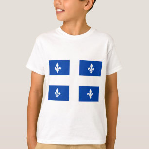 Camiseta Bandeira do Quebec