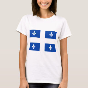 Camiseta Bandeira do Quebec