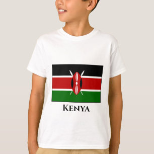 Camiseta Bandeira do Quênia (Quênia)