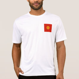 Camiseta Bandeira do Quirguistão