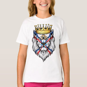 Camiseta Bandeira do Rei Leão da Assíria