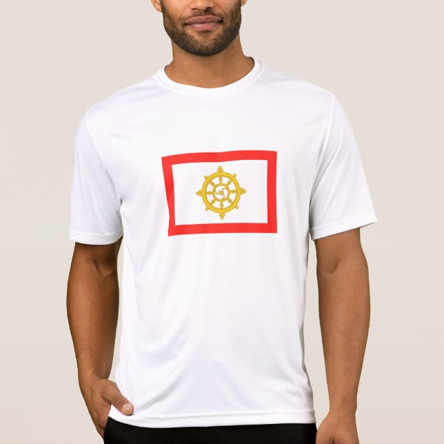 Camiseta Bandeira do Reino do Siquim (Frente)