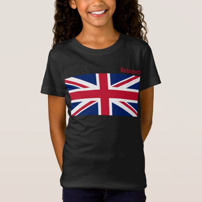 Camiseta Bandeira do Reino Unido (Frente)