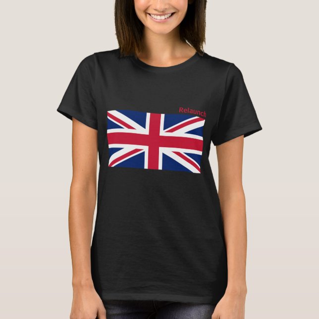 Camiseta Bandeira do Reino Unido (Frente)