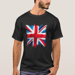 Camiseta Bandeira do Reino Unido Britânico Grã-Bretanha