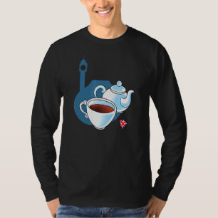 Camiseta Bandeira Do Reino Unido I Union Jack I Teapot A