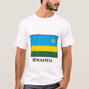 Camiseta Bandeira do Ruanda