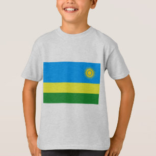 Camiseta Bandeira do Ruanda
