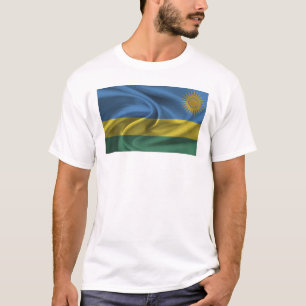 Camiseta Bandeira Do Ruanda