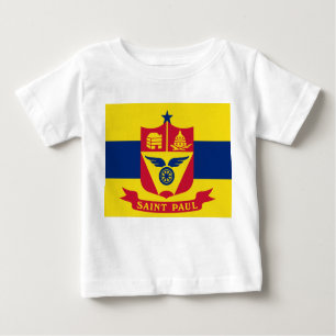 Camiseta Bandeira do Santo Paul (Minnesota)