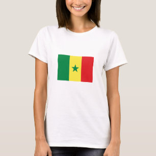 Camiseta Bandeira do Senegal