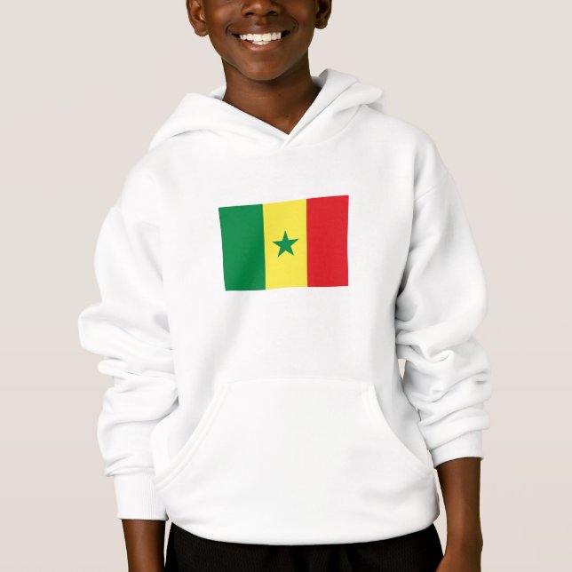 Camiseta Bandeira do Senegal (Frente)