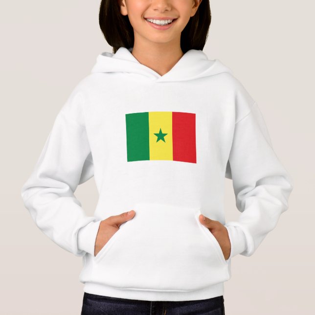 Camiseta Bandeira do Senegal (Frente)
