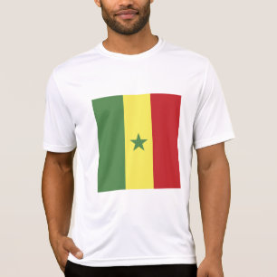 Camiseta Bandeira do Senegal
