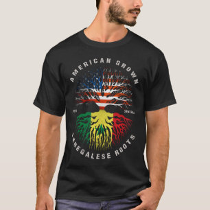 Camiseta Bandeira do Senegal Raízes Senegalenses Cultivadas