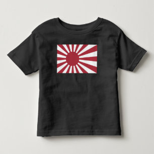 Camiseta Bandeira do Sol Nascente Imperial Japonês, Edo a W