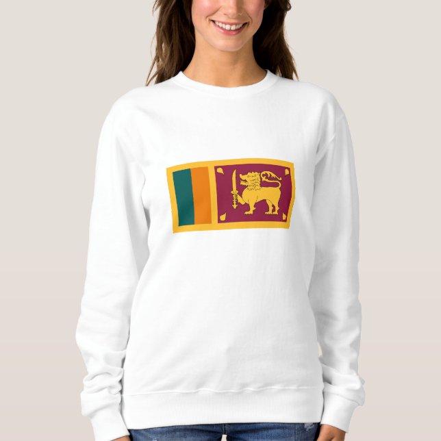 Camiseta Bandeira do Sri Lanka (Frente)