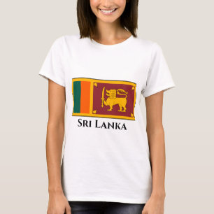 Camiseta Bandeira do Sri Lanka