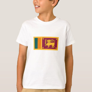 Camiseta Bandeira do Sri Lanka