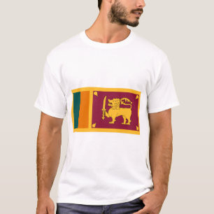 Camiseta Bandeira do Sri Lanka