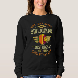 Camiseta Bandeira do Sri Lanka Orgulhosos cingaleses Homens