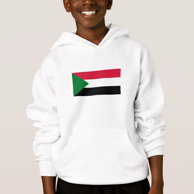 Camiseta Bandeira do Sudão (Frente)
