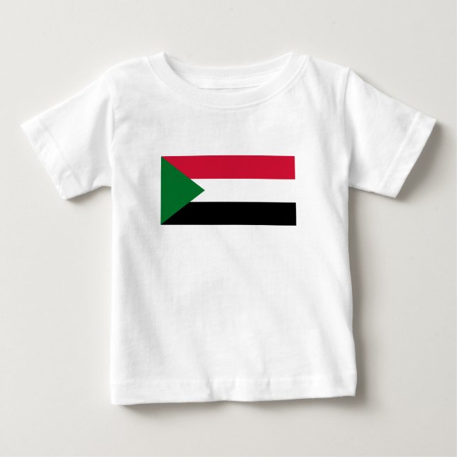 Camiseta Bandeira do Sudão (Frente)