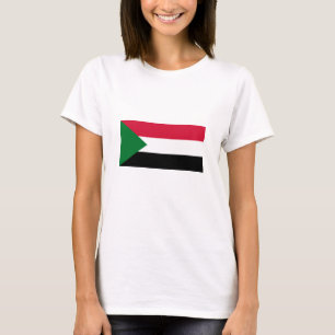 Camiseta Bandeira do Sudão