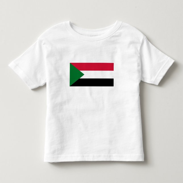 Camiseta Bandeira do Sudão (Frente)
