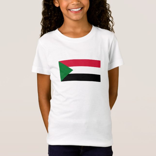 Camiseta Bandeira do Sudão (Frente)