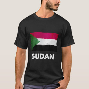 Camiseta Bandeira do Sudão do Sudão