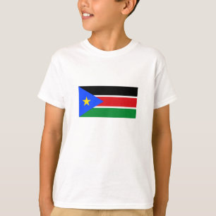 Camiseta Bandeira do Sudão do Sul
