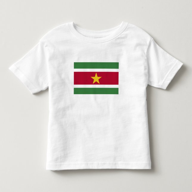 Camiseta Bandeira do Suriname (Frente)