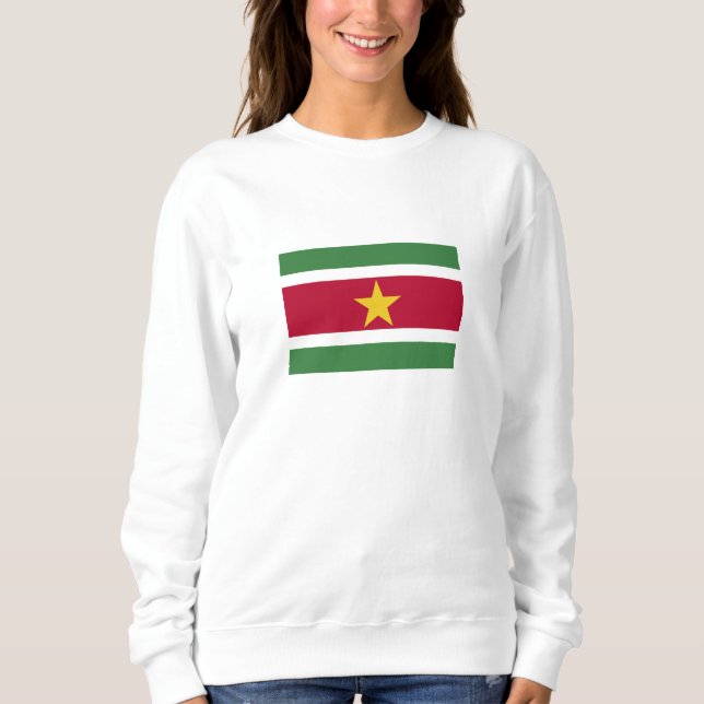 Camiseta Bandeira do Suriname (Frente)