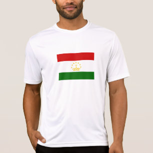 Camiseta Bandeira do Tajiquistão