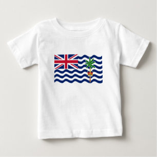 Camiseta Bandeira do Território Britânico do Oceano Índico