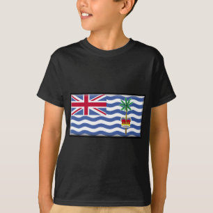 Camiseta Bandeira do território de Oceano Índico britâni