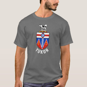 Camiseta Bandeira do Território Yukon - Canadá